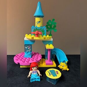 *RETIRED Lego Duplo Disney Princess Ariel’s Undersea Castle w/ Flounder Playset